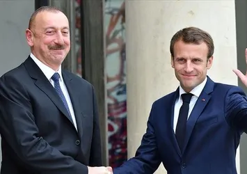 İlham Aliyev ve Emmanuel Macron arasında kritik "Ermenistan" görüşmesi