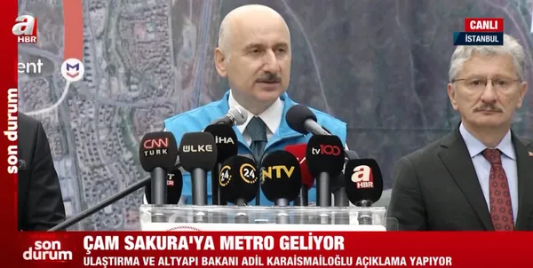 Son dakika: Çam ve Sakura Şehir Hastanesi’ne metro geliyor! Ulaştırma ve Altyapı Bakanı Adil Karaismailoğlu’ndan önemli açıklama