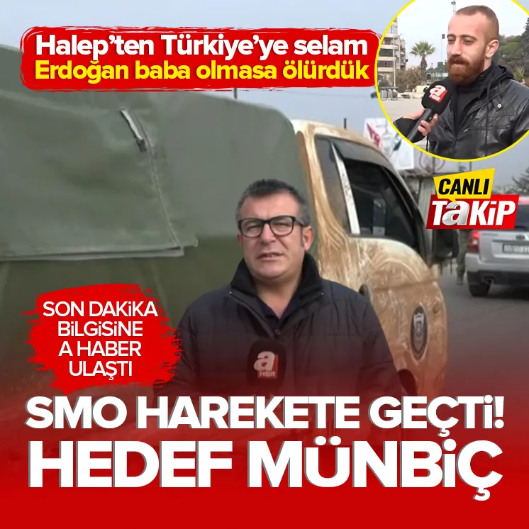 SMO harekete geçti! Hedef Münbiç