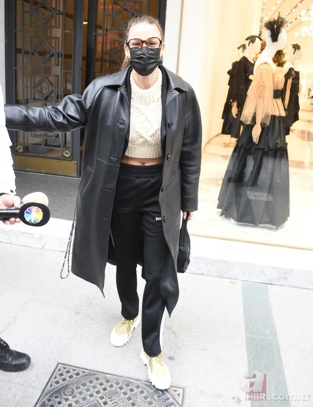 Serenay Sarıkaya adım adım takip edilip saldırıya uğradı! Sevgilisi Umut Evirgen soluğu orada aldı 8