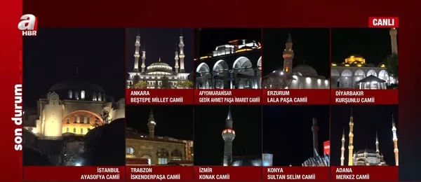 15 Temmuz’un 7. yıl dönümünde camilerden selalar yükseldi