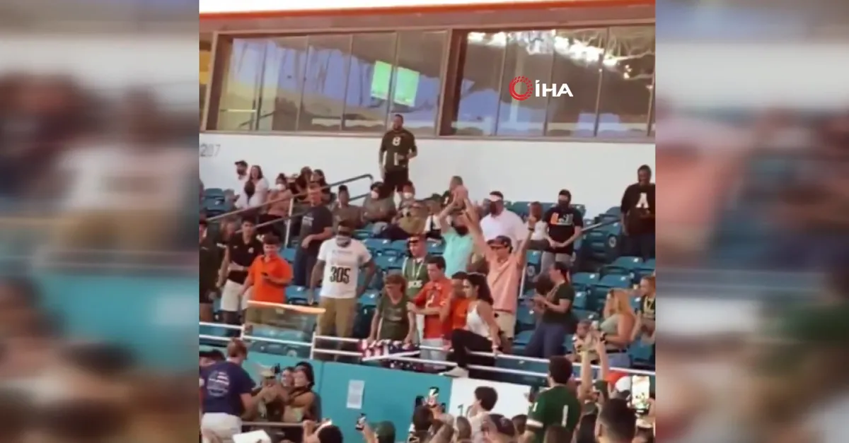 Futbol maçında yürekleri ağızlara getiren olay! Taraftarlar bağırmaya başladı