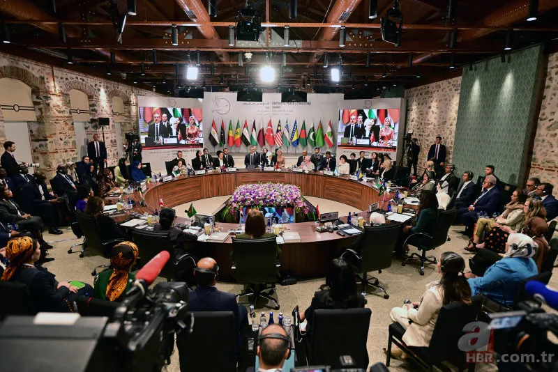 İstanbul'da 'Filistin İçin Tek Yürek' Zirvesi! Emine Erdoğan: Hiçbir ideoloji masumların canından değerli değil 2