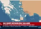 Son dakika: Ege Denizi depremlerle sallandı! Son depremler...