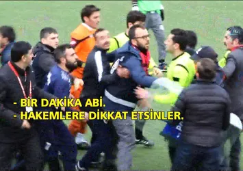 Amatör maçta taraftar hakeme saldırdı!