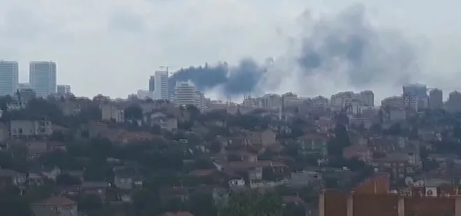 Son dakika: İstanbul Ümraniye’de 29 katlı binada yangın çıktı