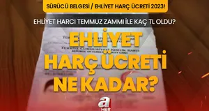 EHLİYET HARCI NE KADAR 2023?
