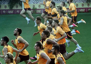 Galatasaray Zalgiris maçı hazırlıklarına başladı