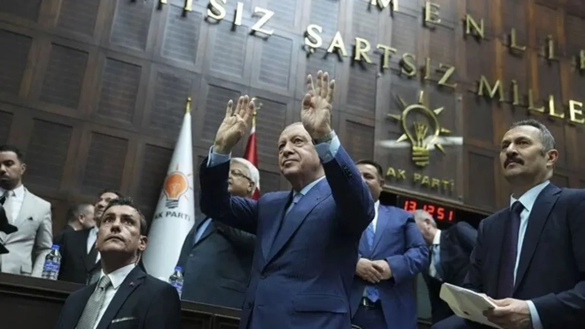 Başkan Erdoğan Kızılcahamam'da! AK Parti'nin yeni slogan ve şarkısı beğeni topladı: Milletin Gücüyle Sınırları Aşan Liderlik