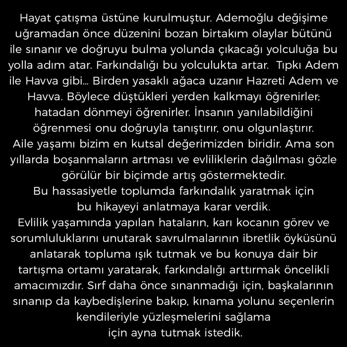 Gel Dese Aşk yapımcılarından kamuoyuna önemli açıklama