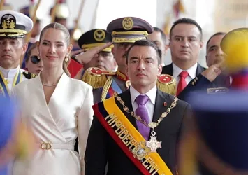 Ekvador'da genç lideri dönemi! Daniel Noboa resmen görevde