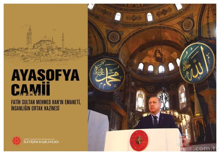 İletişim Başkanlığı’ndan Ayasofya-i Kebir Camii kitabı ve internet sitesi açıklaması