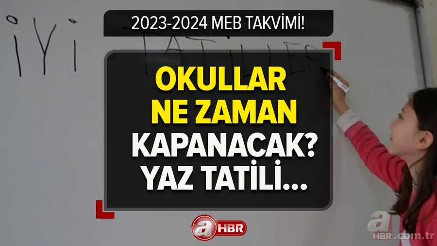 MEB YAZ TATİLİ TARİHİ 2023! Okulların kapanmasına kaç gün kaldı? Yaz tatili ne zaman, uzayacak mı? Bakan Özer kesin tarihi açıkladı! 1