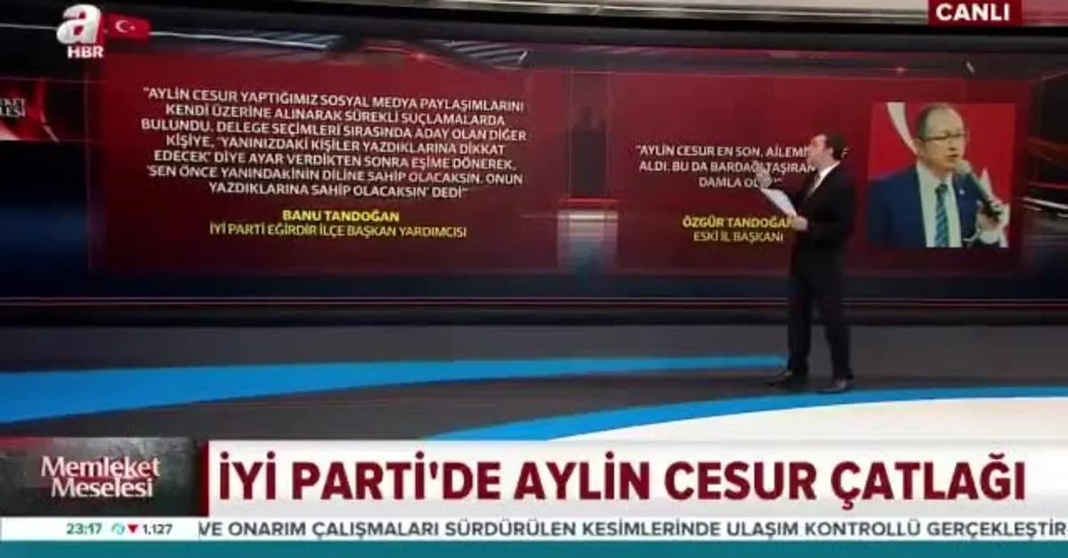 İYİ Parti'de Aylin Cesur çatlağı!