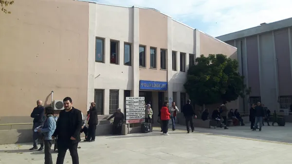 Tarsus devlet hastanesinde patlama