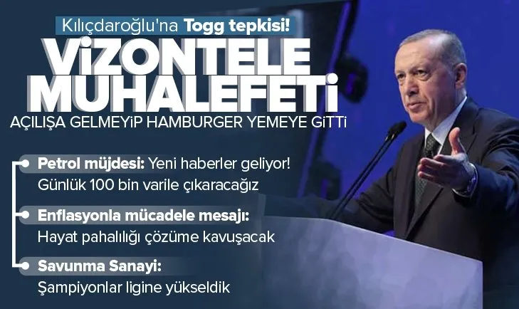 Başkan Erdoğan’dan Kılıçdaroğlu’na tepki!