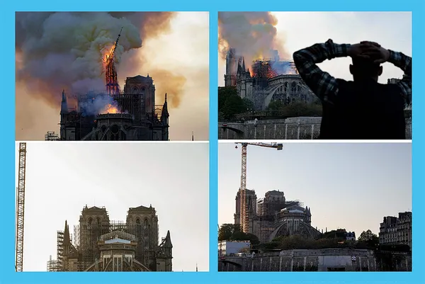Macron’dan Notre Dame Katedrali mesajı: Unutmadık - 1