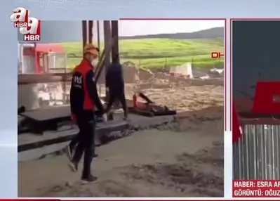 Erzurum’daki asfalt tesislerinde patlama