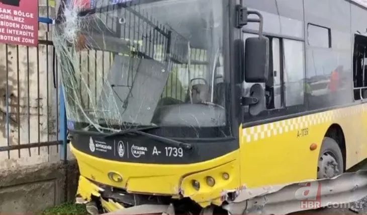 Son dakika: Sefaköy’de İETT otobüsü kaza yaptı: Yaralılar var! Yolcular camlar kırılarak çıkarıldı