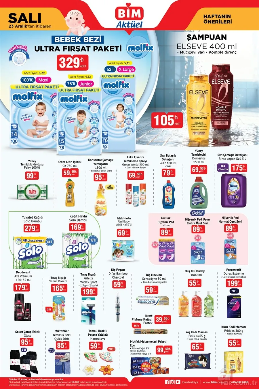 BİM aktüel 23–26 Aralık 2025 kataloğu yayınlandı: İşte indirimli ürünler 2