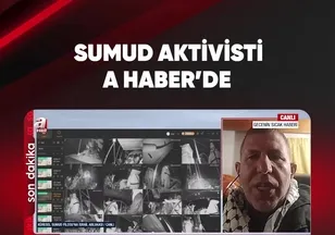 SUMUD AKTİVİSTİ A HABER'DE