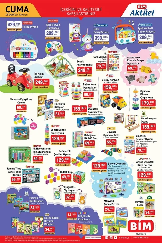 BİM 26 Ocak aktüel ürünler kataloğu yayınlandı! BİM’in kataloğunda hangi ürünler indirime girdi? İşte yeni afiş…