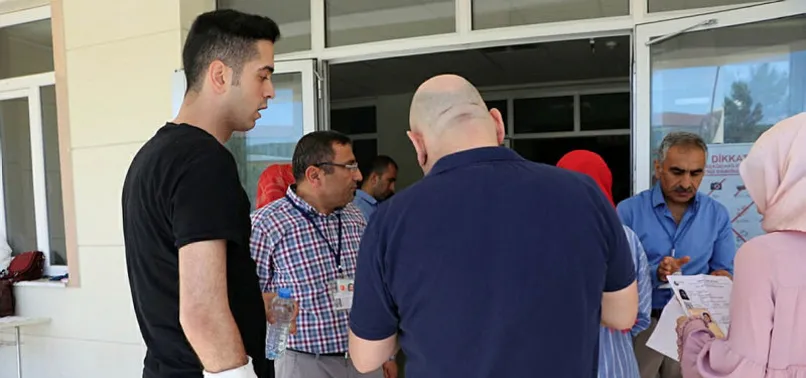 Kolunda alçı olduğu için KPSS'ye alınmadı