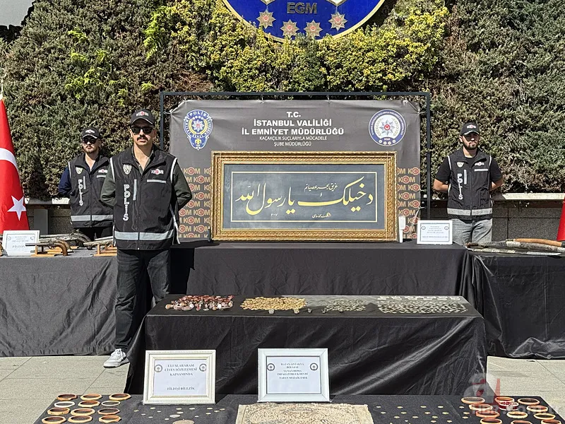 Interpol tarafından 20 yıldır aranıyordu ele geçirildi | İstanbul'da tarihi eser operasyonu 3