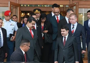 Venezuela Devlet Başkanı Maduro Türkiye'ye geldi