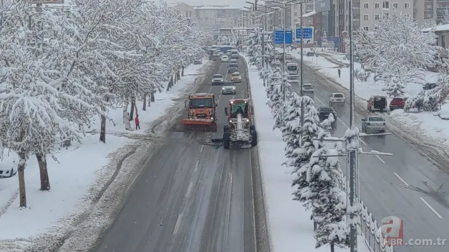 Yurt genelinde kar alarmı! A Haber ekipleri sahada 2