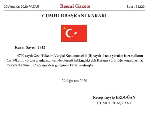 Son dakika haberi | Otomobil alımında ÖTV oranı ve matrahı değişti! İşte detaylar... - 1