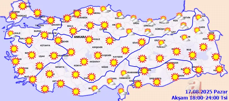Meteoroloji’den kritik uyarı: Marmara’da sert rüzgar, Akdeniz’de gök gürültülü sağanak alarmı! Yeni haftada hava nasıl olacak? 8
