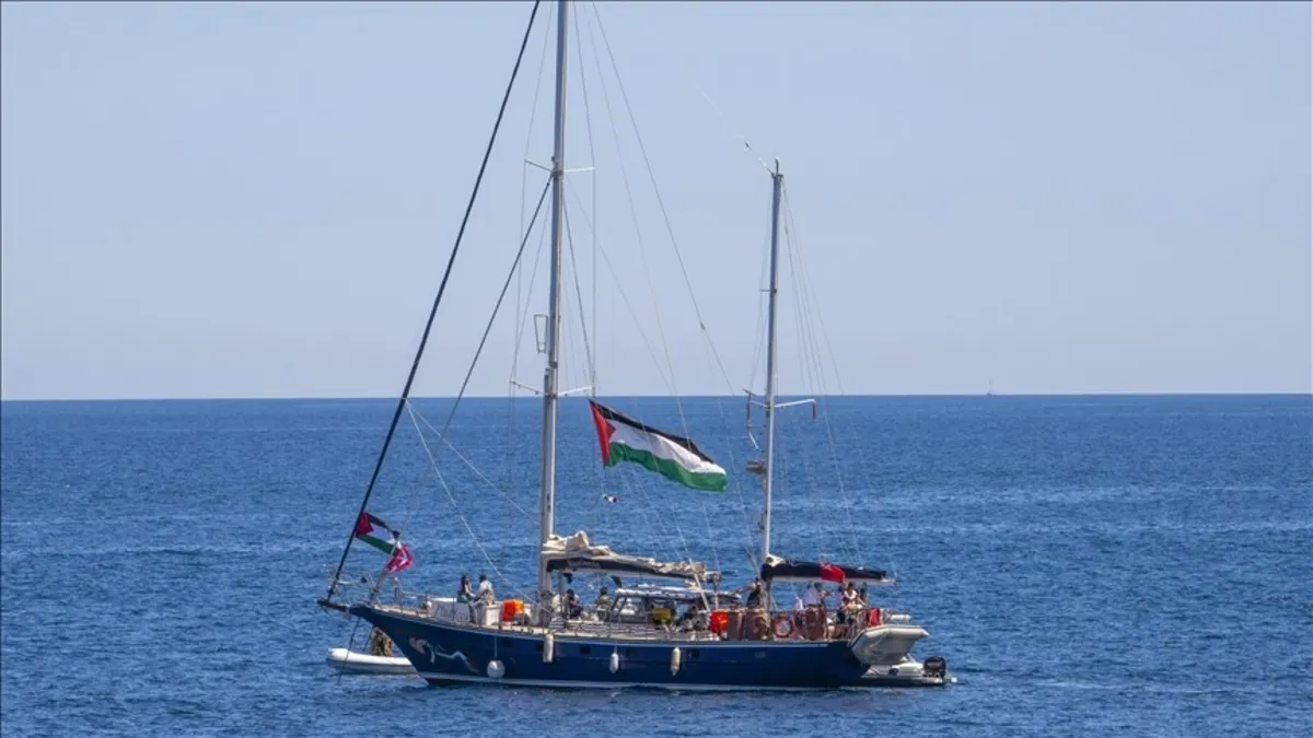 Türkiye'deki aktivistler Gazze'ye doğru yola çıkacak
