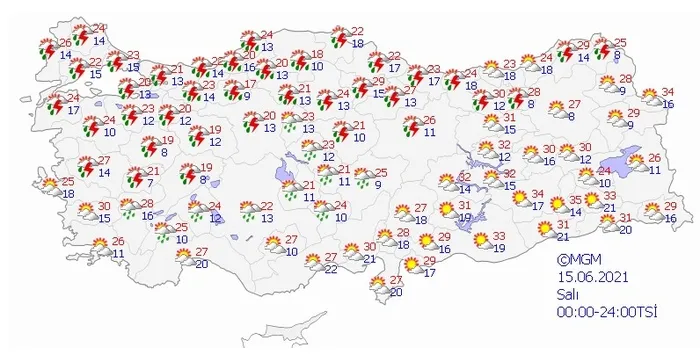 Meteoroloji uyardı! 5 günlük SON DAKİKA hava durumu tablosu | Ankara İzmir İstanbul’da hava nasıl olacak? - 14