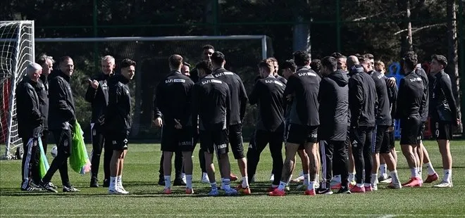 Beşiktaş, Shakhtar Donetsk maçının hazırlıklarına başladı