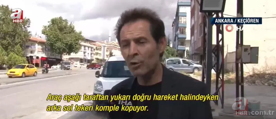 Ankara'da şaşkına çeviren kaza! Seyir halindeyken... 6