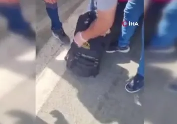 Elazığ'da diş macunu tüpünden esrar çıktı