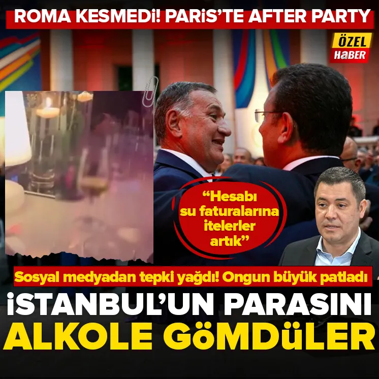 İBB İstanbullunun parasını rakı ve şaraba gömdü!