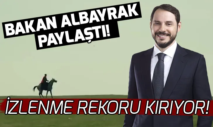 Bakan Albayrak paylaştı! Erdoğanın sesiyle hazırlanan #BirGençlik videosu izlenme rekoru kırıyor!