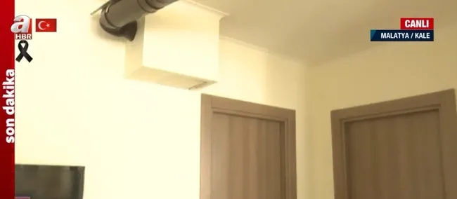 Malatya’da deprem konutları olarak yapılan çelik konstrüksiyonlu evler sapasağlam kaldı