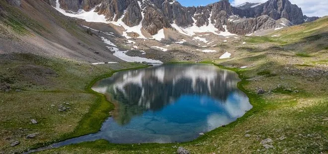 Turistlerin ilgi odağı oldu! İşte 3300 rakımlı Munzur Dağları