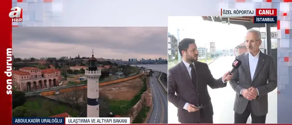 Açılış Başkan Erdoğan’dan! Sirkeci-Kazlıçeşme raylı sistem hattı bugün hizmete giriyor | Bakan Uraloğlu A Haber’de