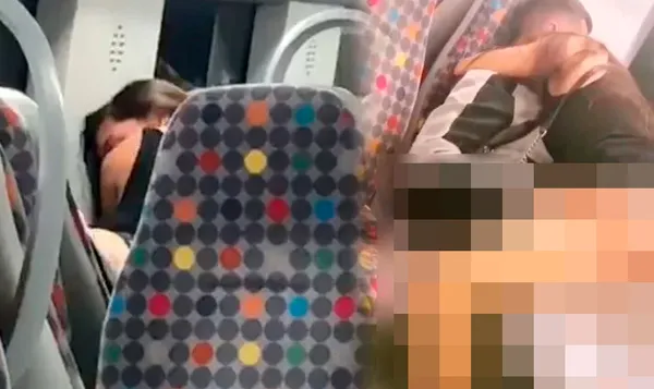 Sosyal medya İngiltere’deki rezaleti konuşuyor! Trende cinsel ilişki skandalı! Yolcular şaştı kaldı