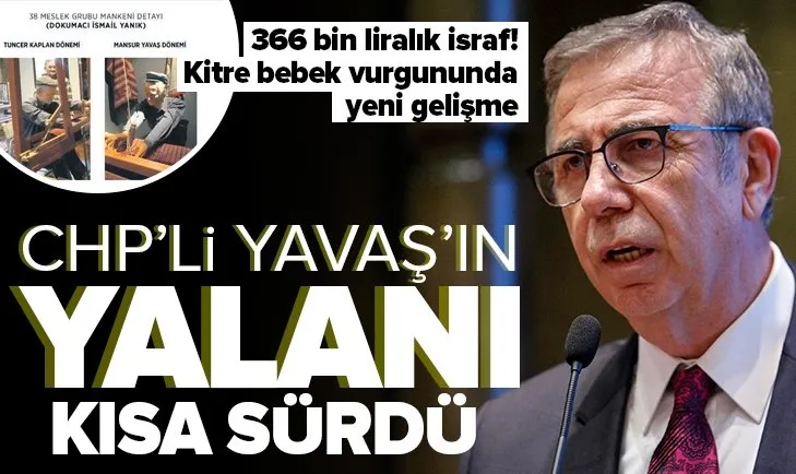Kitre bebek vurgununda yeni gelişme! CHP’li Yavaş’ın yalanı kısa sürdü