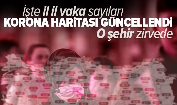 Son dakika: Sağlık Bakanı Koca illere göre haftalık vaka sayısı haritasını paylaştı | İşte İstanbul, Ankara, İzmir'de son durum