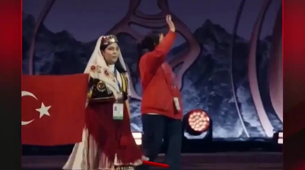 BAŞKAN ERDOĞAN GÖÇEBE OYUNLARINDA
