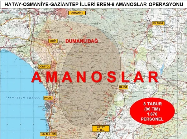 Son dakika: Eren-8 Amanoslar Operasyonu başladı - 1