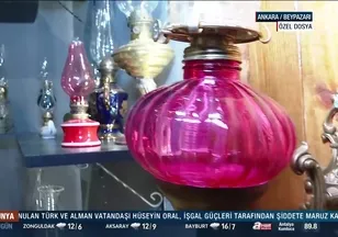 Gaz lambasıyla aydınlanan hayatlar