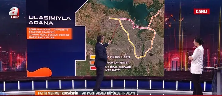 AK Parti Adana Adayı Fatih Mehmet Kocaispir projelerini A Haber’de anlattı: Adana'da trafik sorun olmaktan çıkacak