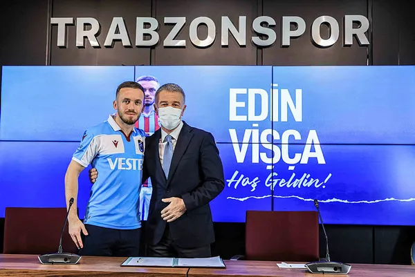 Visca Trabzonspor'a imza attı!